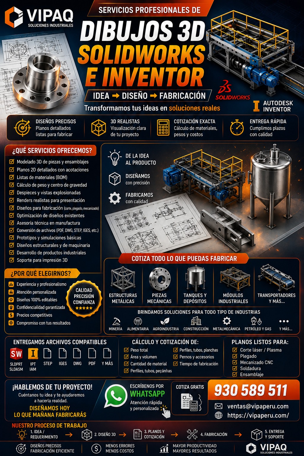 Flyer SolidWorks VIPAQ